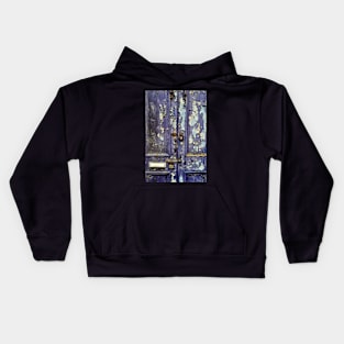 A weather-beaten door in Campbeltown, Kintyre, Scotland Kids Hoodie